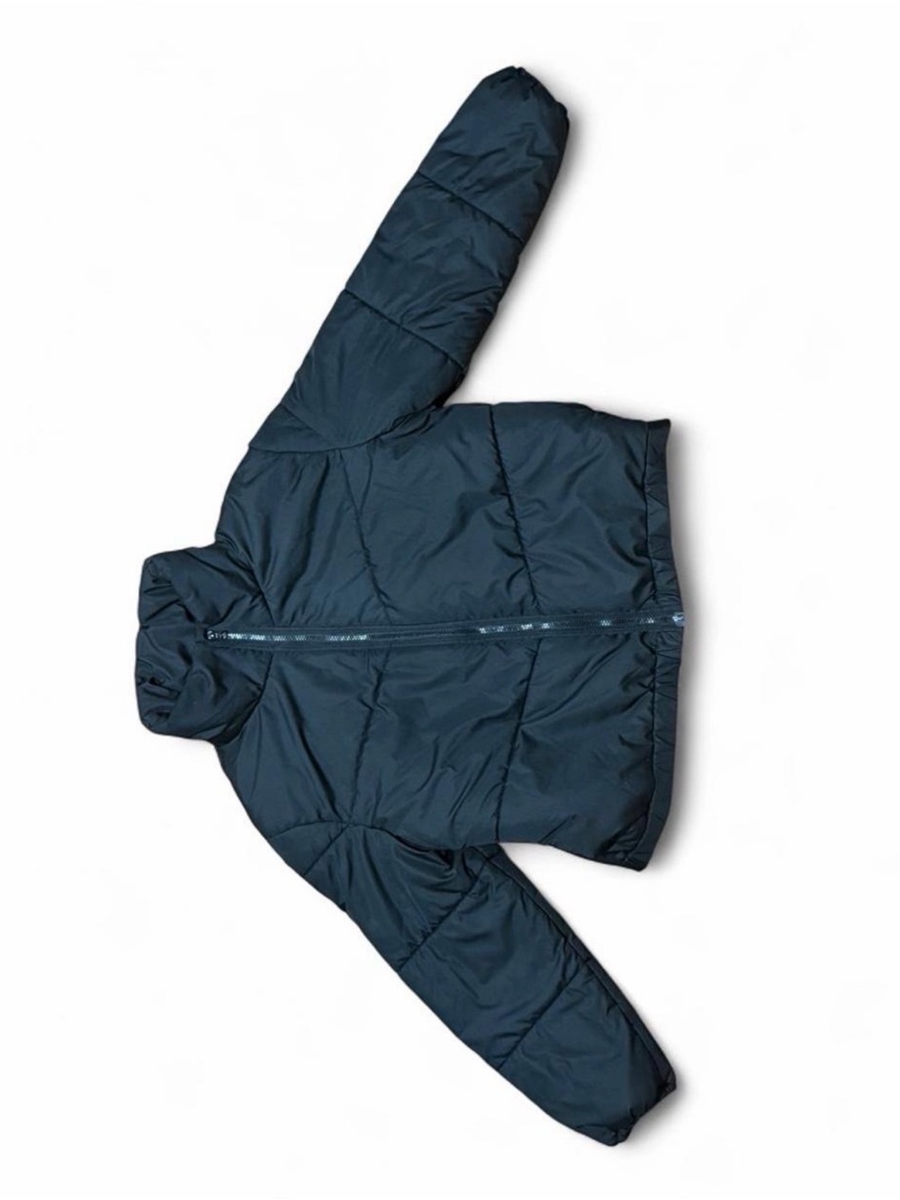 wild fable Men's Navy Hooded Puffer Jacket
